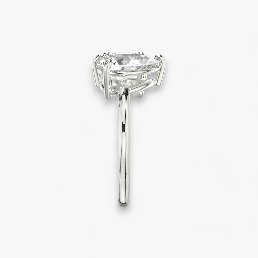 CHARME (Rund+ Tropfen Platin ohne Pavé)