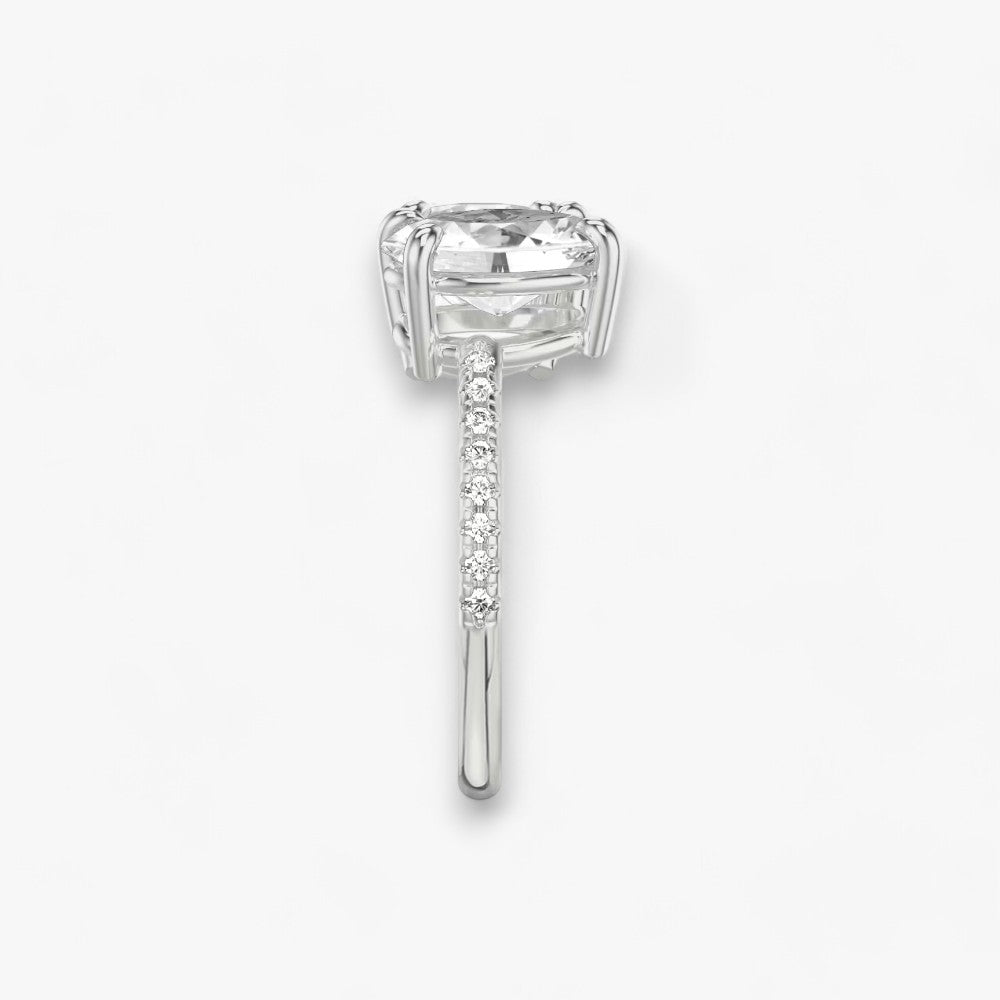CHARME (Rund+ Oval platin mit Pavé)