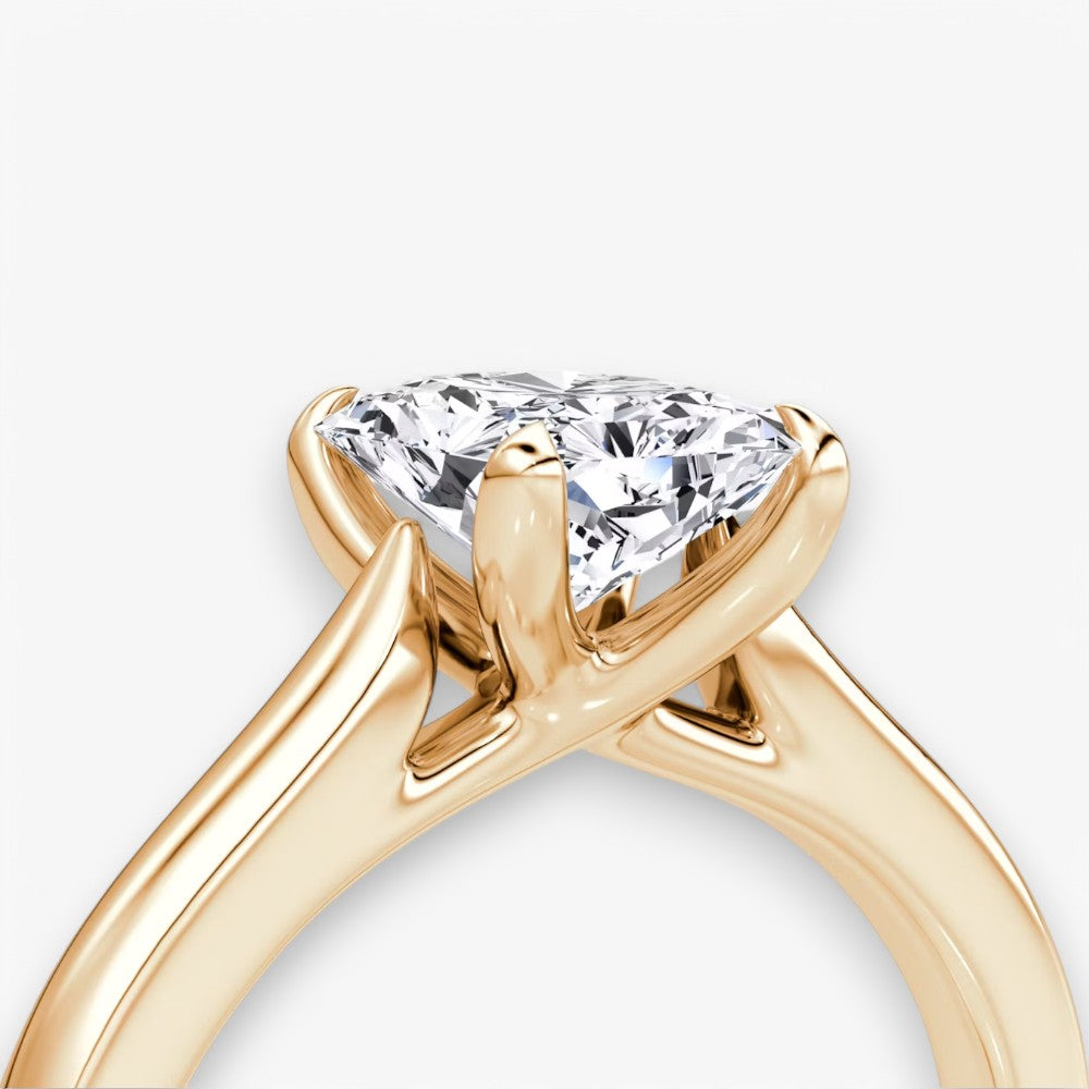 CELINÉ (Radiant Rosegold ohne Pave natürlicher Diamant)