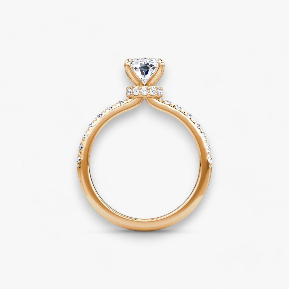 JOIE (Radiant Rose Gold with Pave LABGROWN)