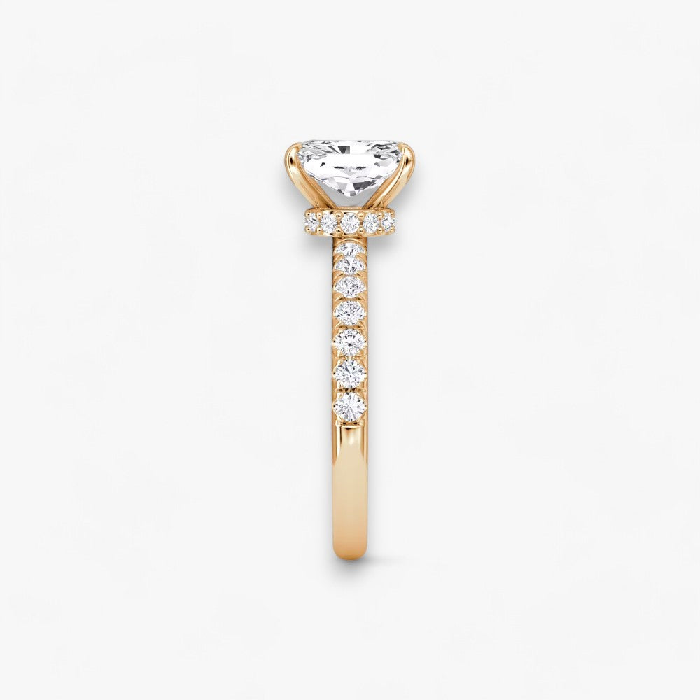JOIE (Radiant Rose Gold with Pave LABGROWN)