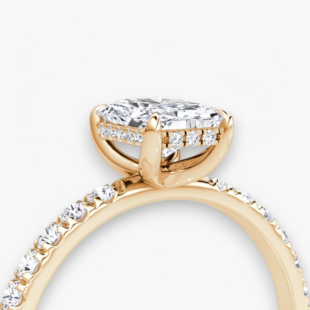 AMOUR (Radiant Rosegold mit Pave LABGROWN)