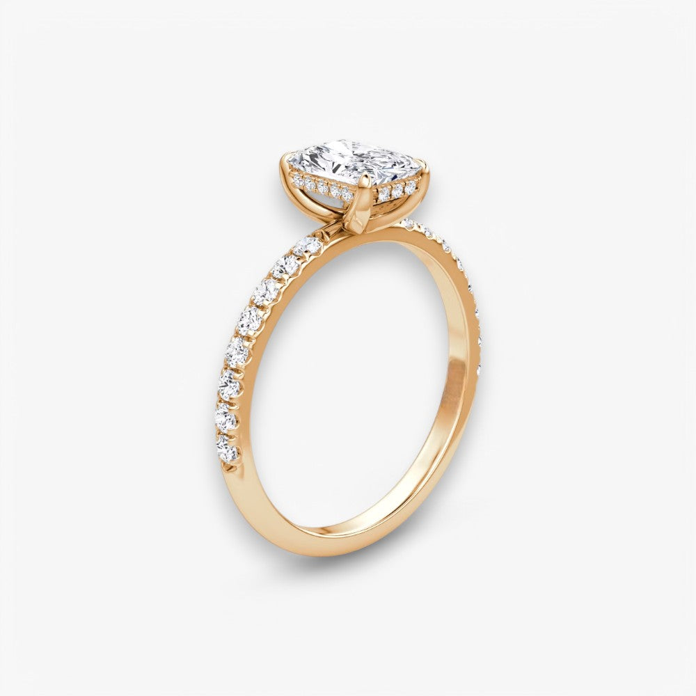 AMOUR (Radiant Rosegold mit Pave LABGROWN)