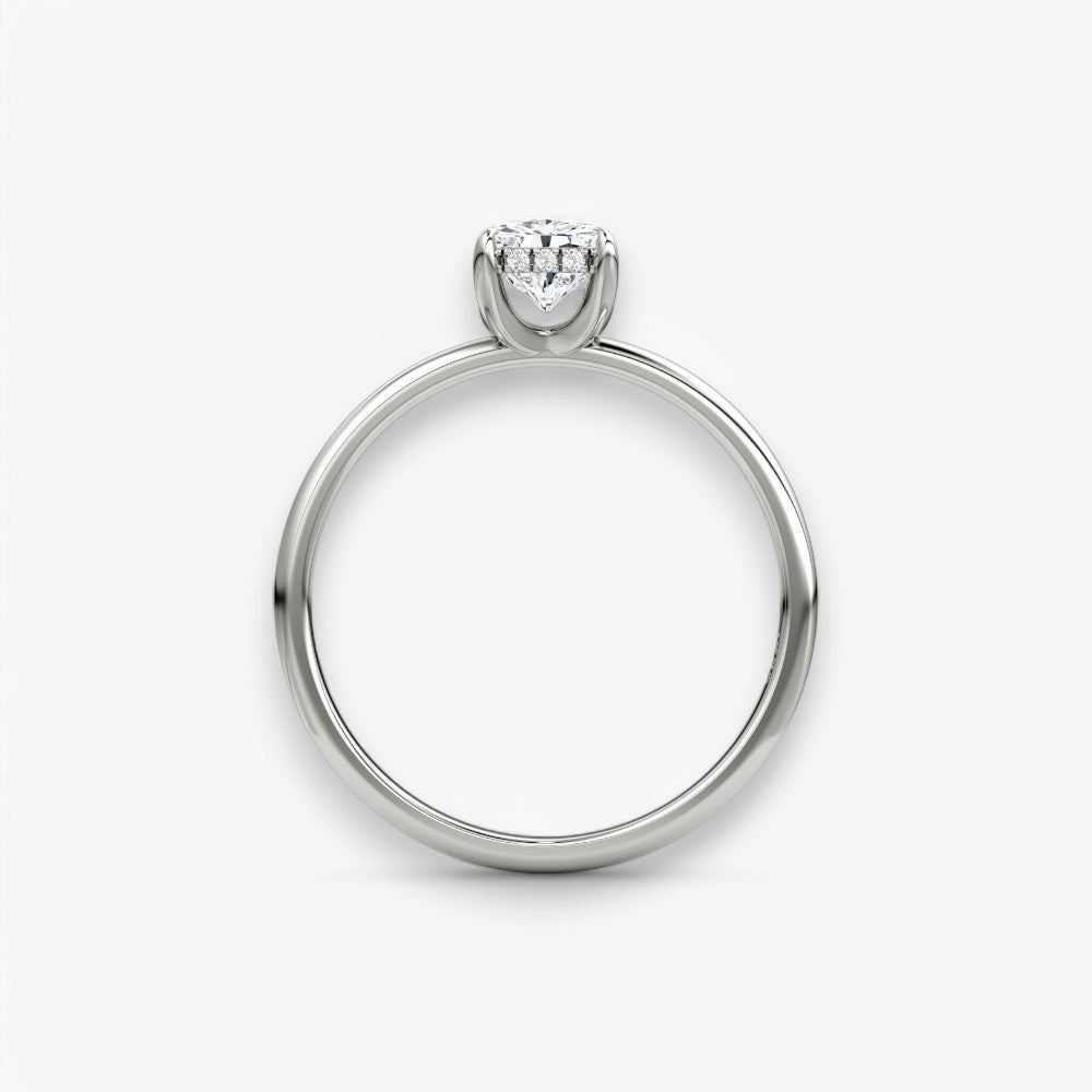 AMOUR (Radiant Platin ohne Pave LABGROWN)