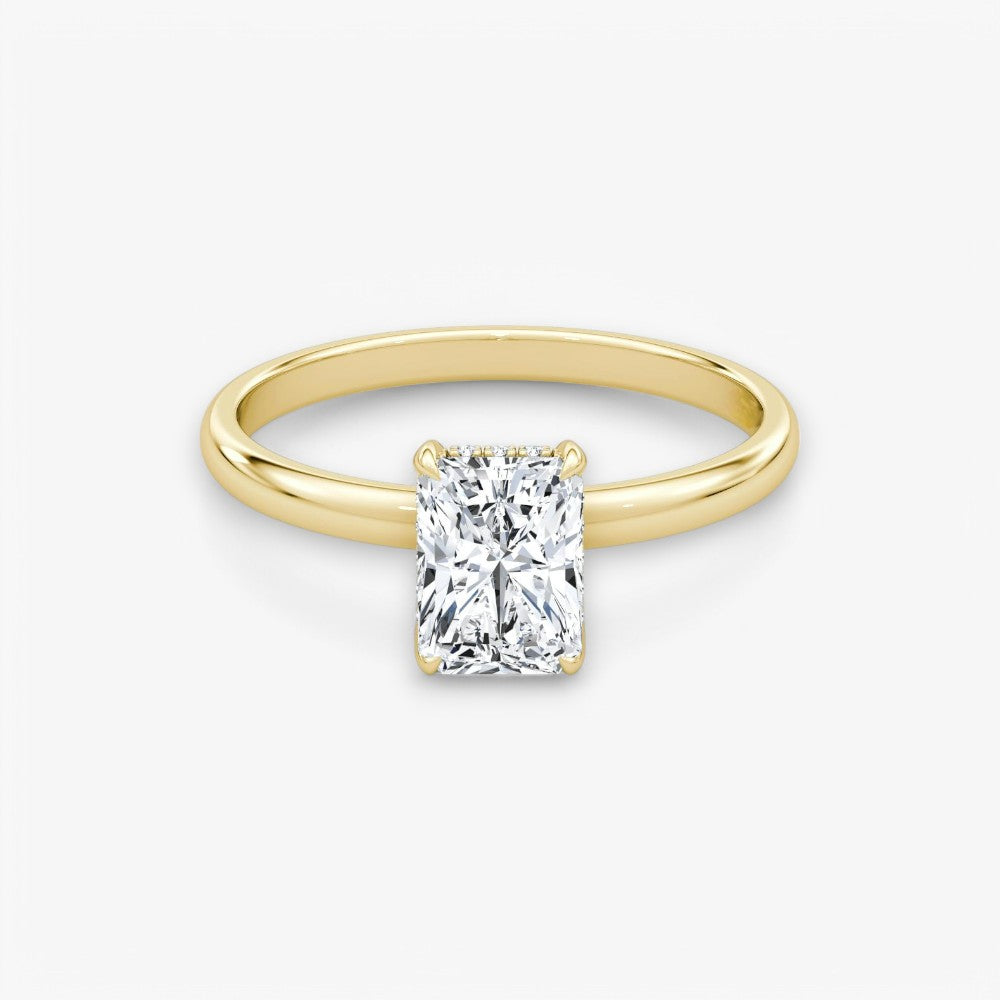AMOUR (Radiant Gelbgold ohne Pave LABGROWN)