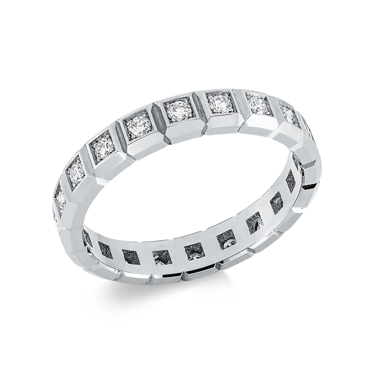 Memoire voll Ring Weißgold - 1ED58