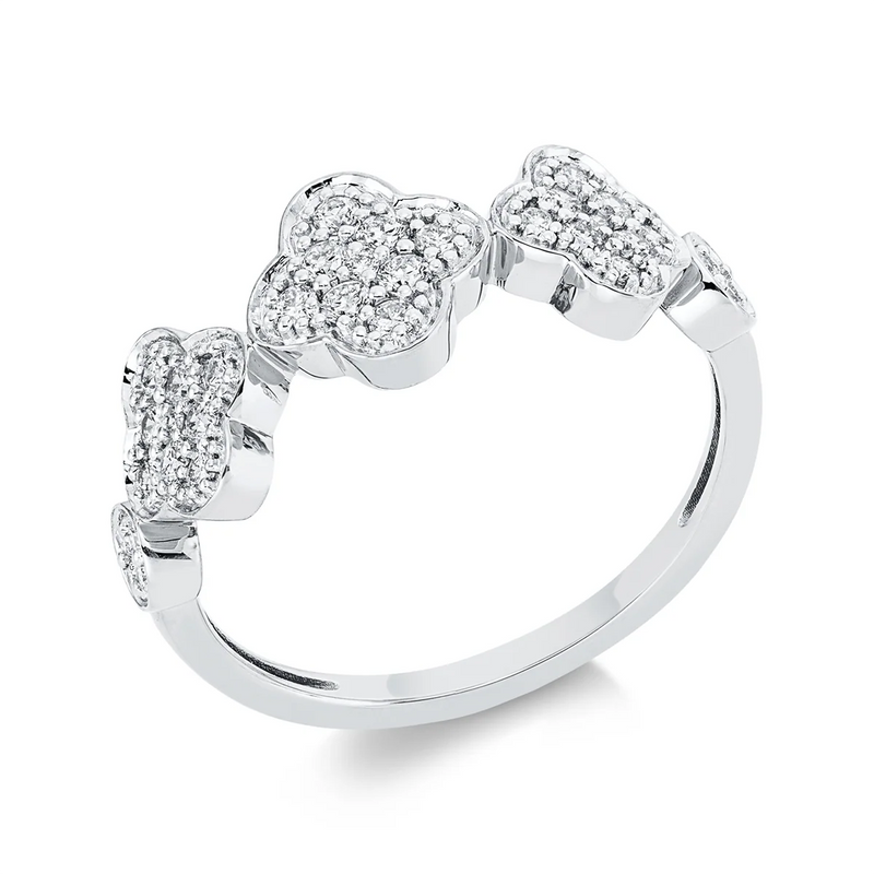 Pavé Ring Weißgold - 1FQ92