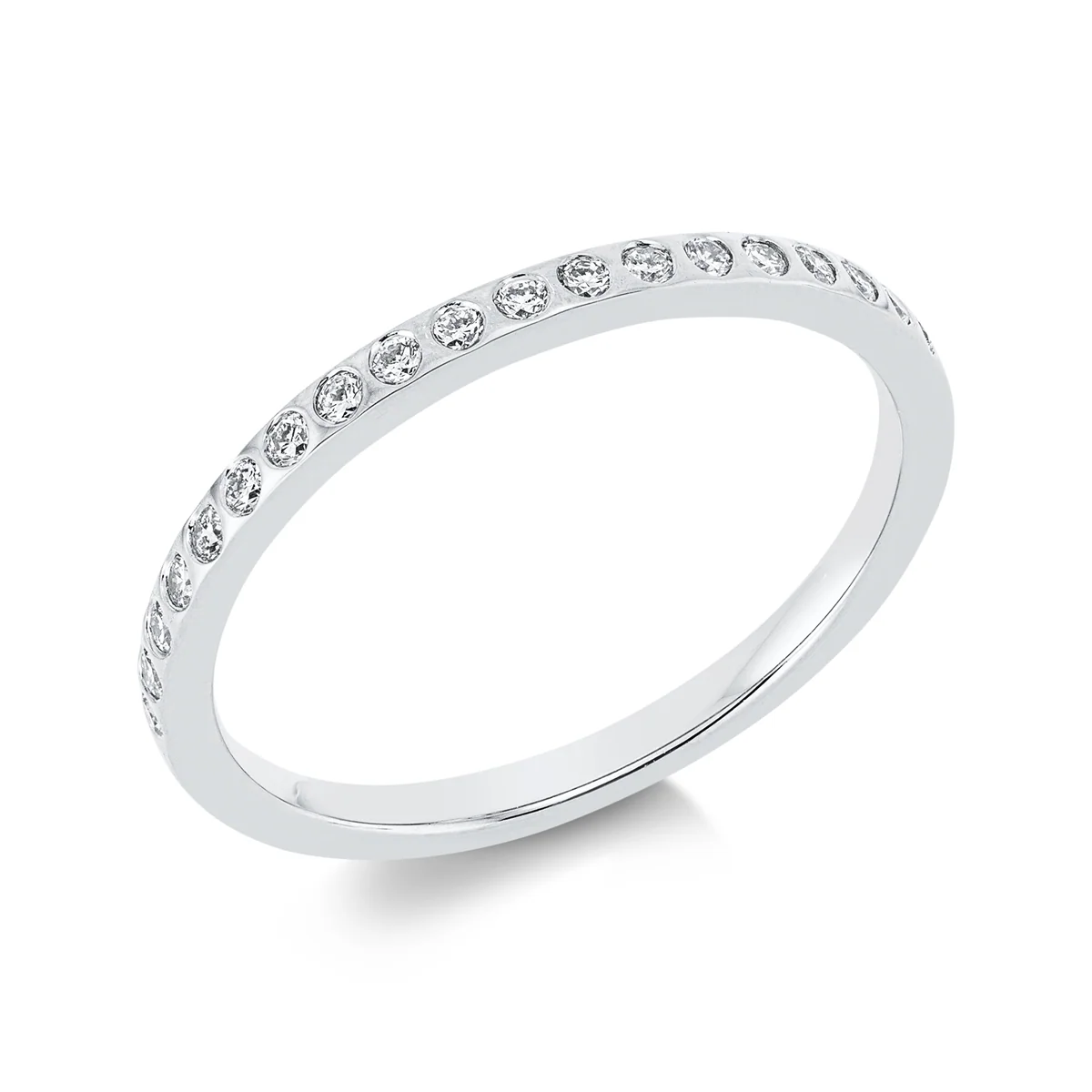 Memoire halb Ring Weißgold - 1GH54