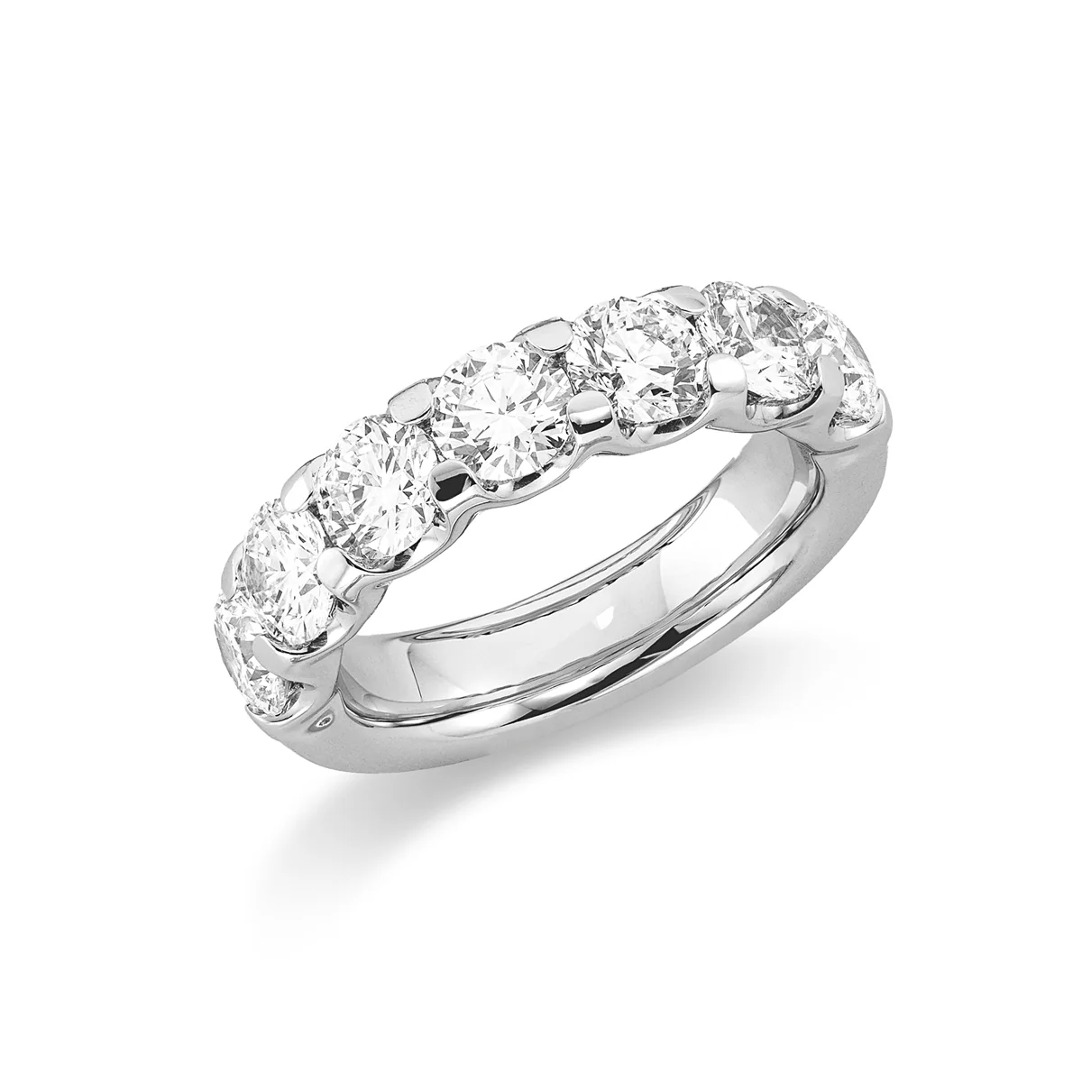 Memoire halb Ring Weißgold - 1GV49