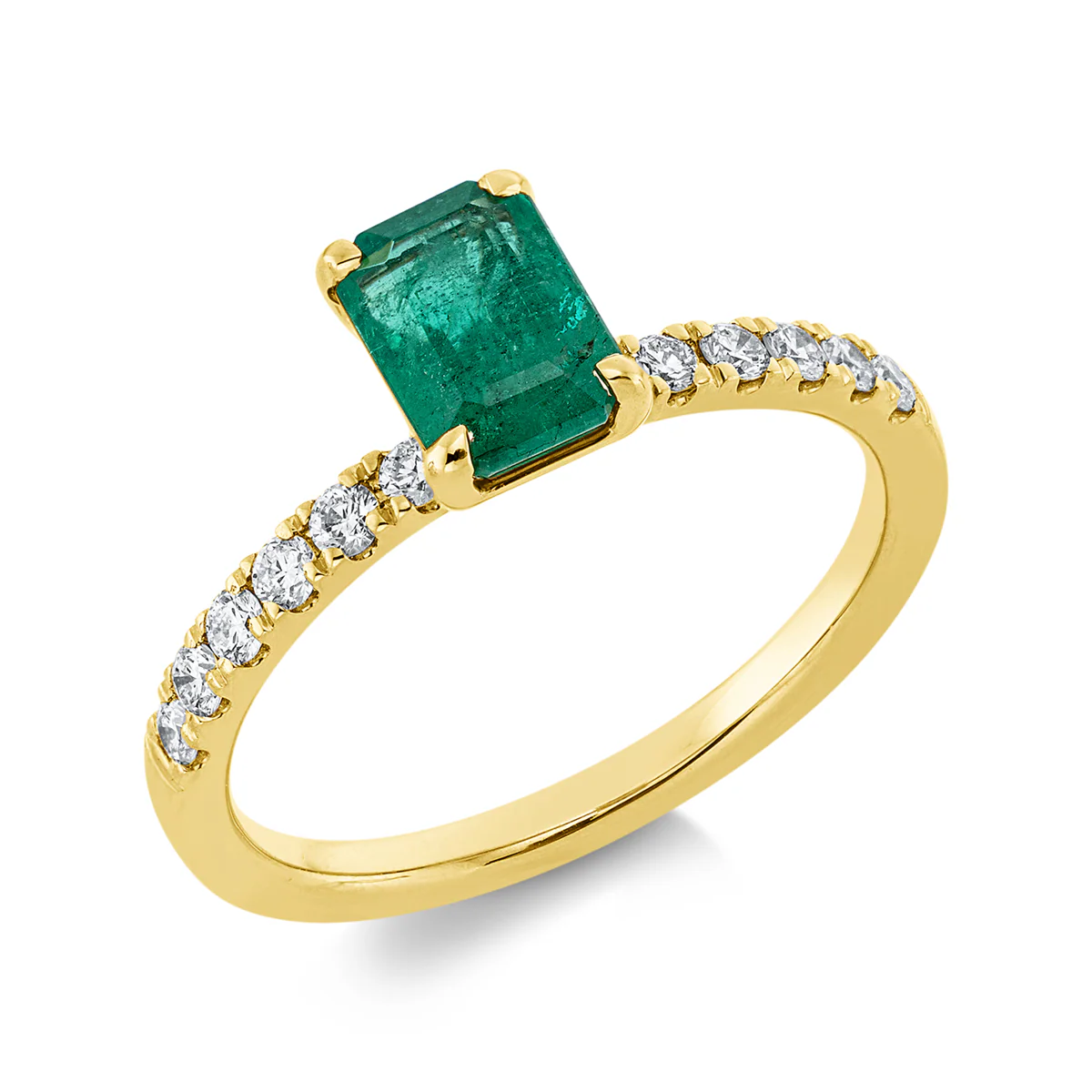 Farbstein Classic Ring Gelbgold - 1HN20
