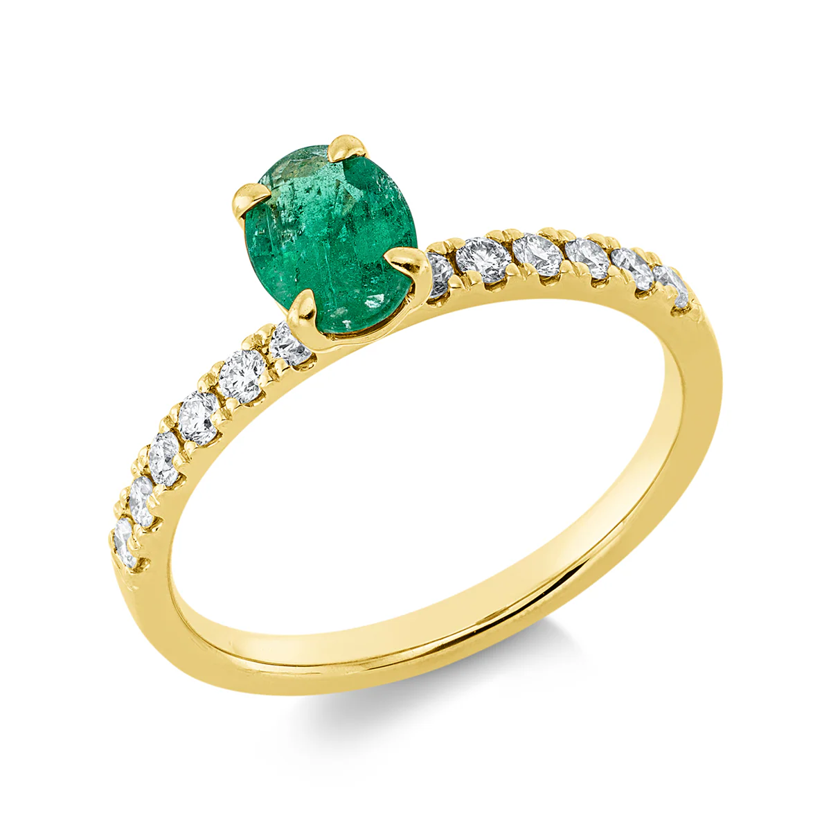 Farbstein Classic Ring Gelbgold - 1HN23