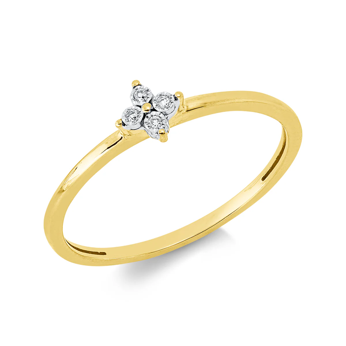 Modern Woman Ring Gelbgold/Weißgold - 1HP72