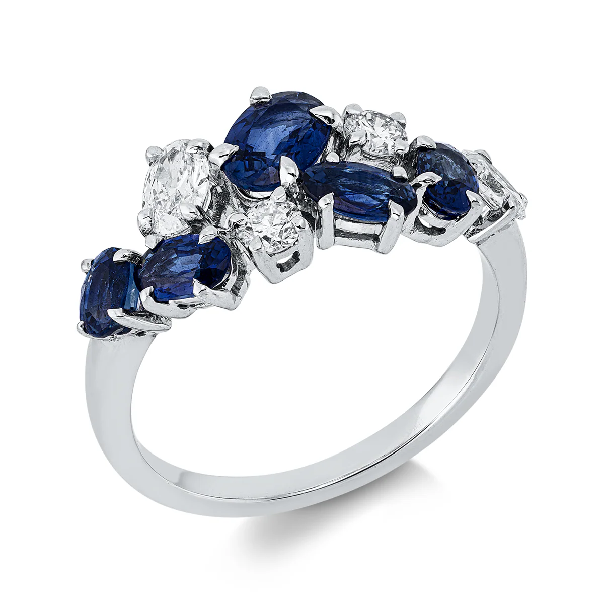 Farbstein Classic Ring Weissgold - 1IX63
