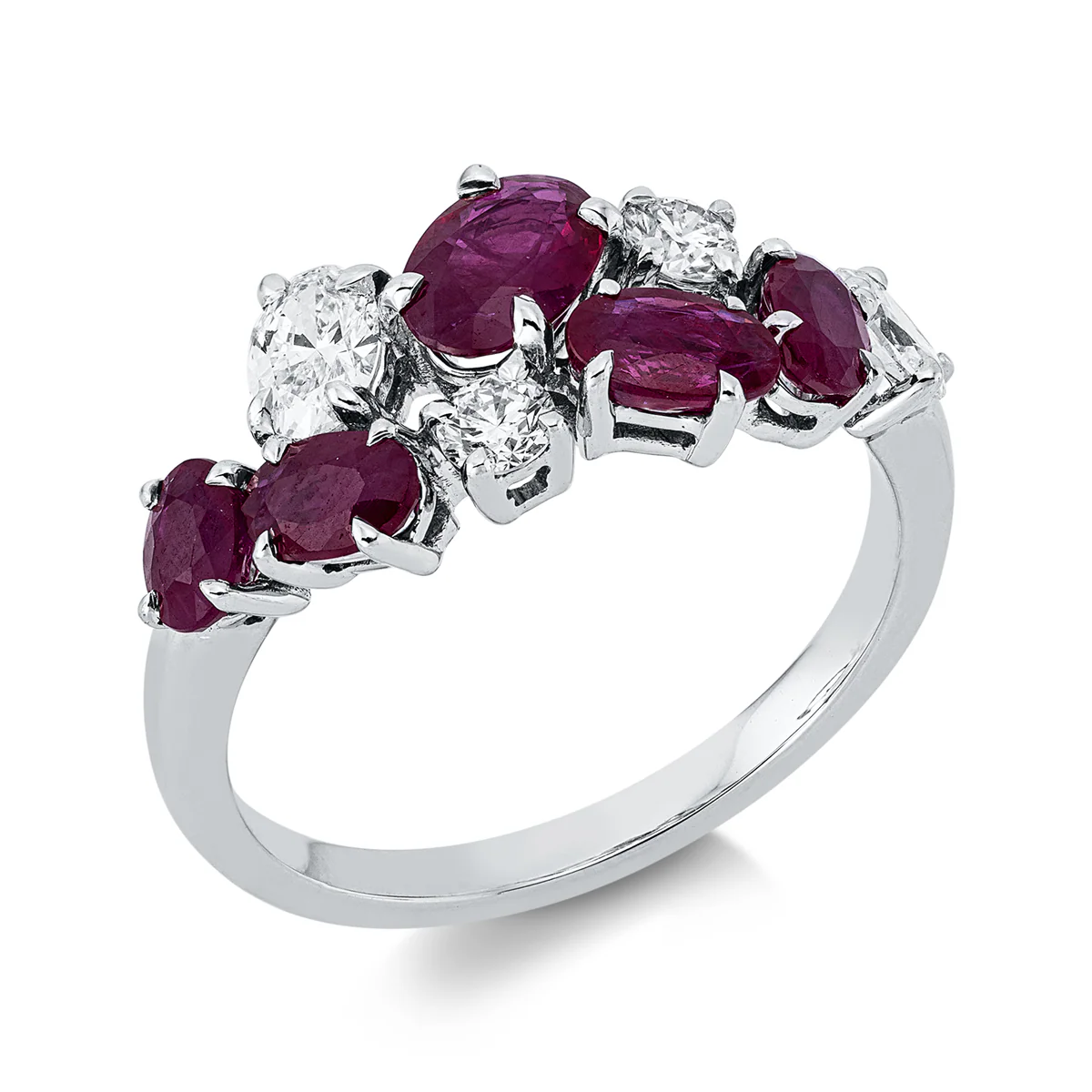 Farbstein Classic Ring Weissgold - 1IX65