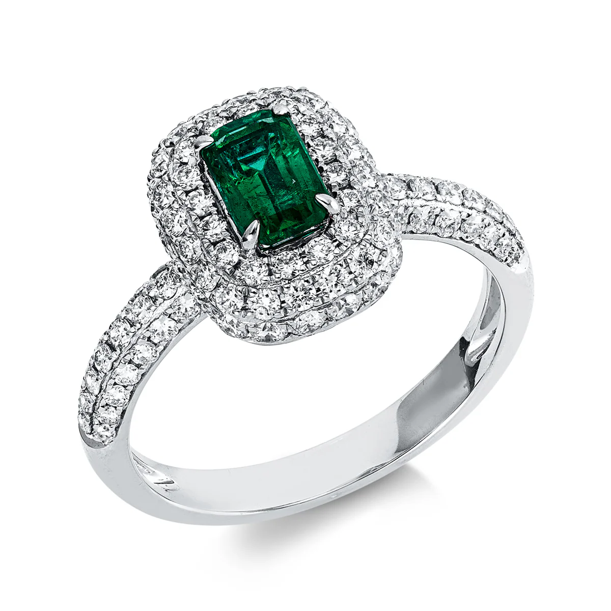 Farbstein Classic Ring Weissgold - 1JC31