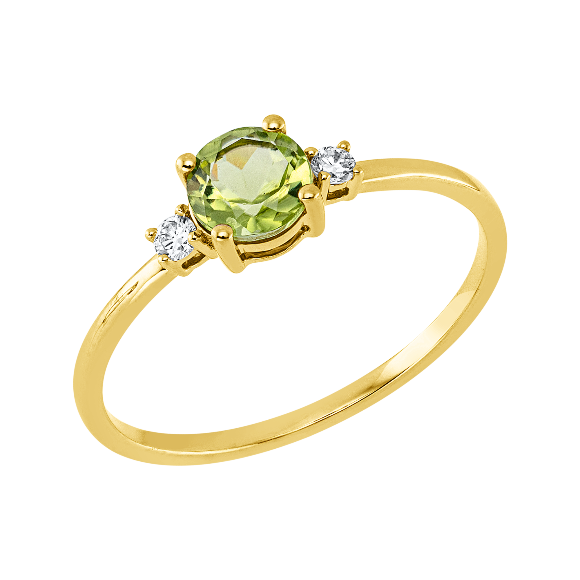 Ring 4er-Krappe 18 kt GG