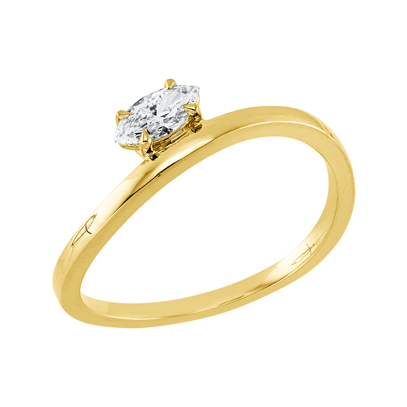 Ring 18 kt GG