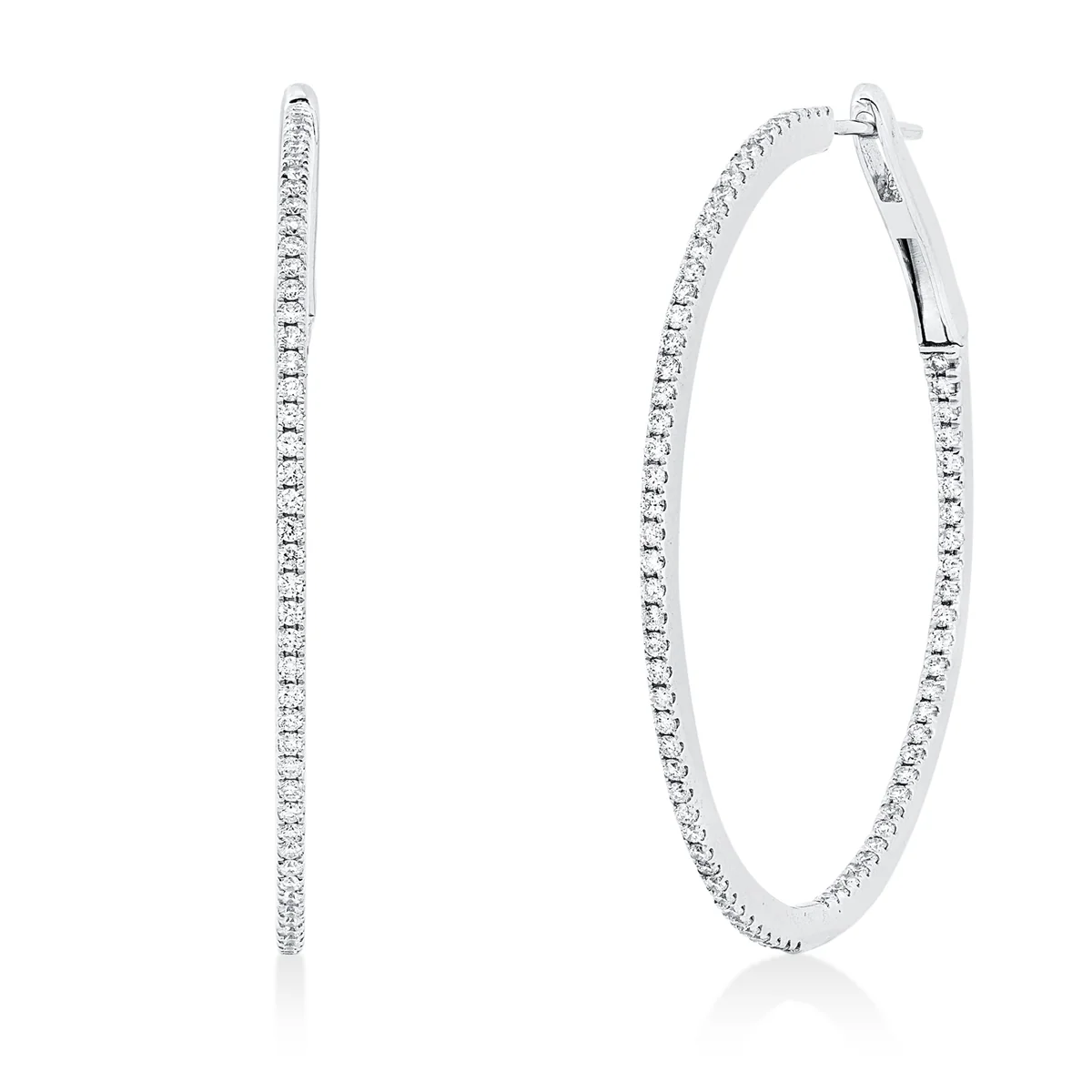 Modern Woman Creolen Weissgold - 2X893