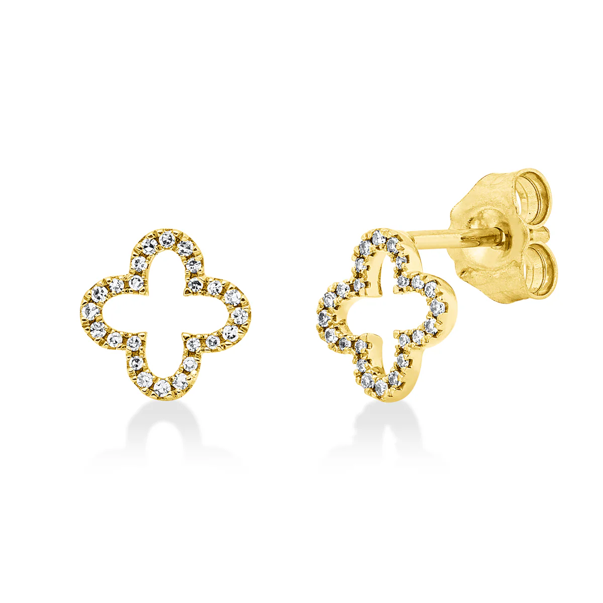 Modern Woman Ohrstecker Gelbgold - 2Y287