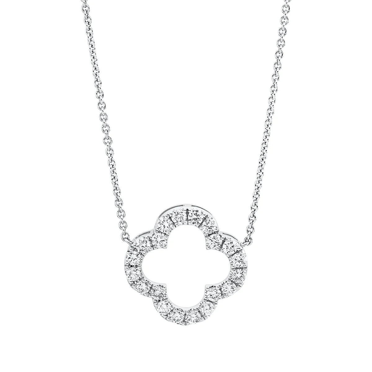 Modern Woman Collier Weissgold - 4P680