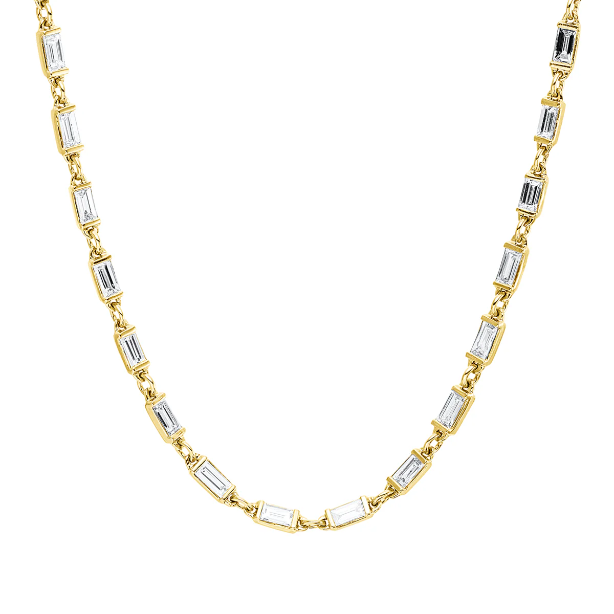 Exklusiv Collier Gelbgold - 4Q779