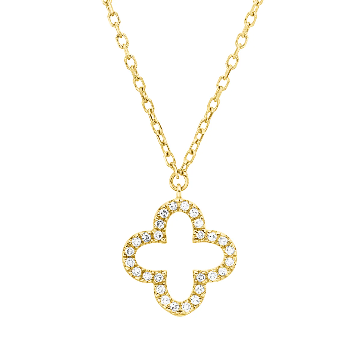 Modern Woman Collier Weissgold - 4Q830