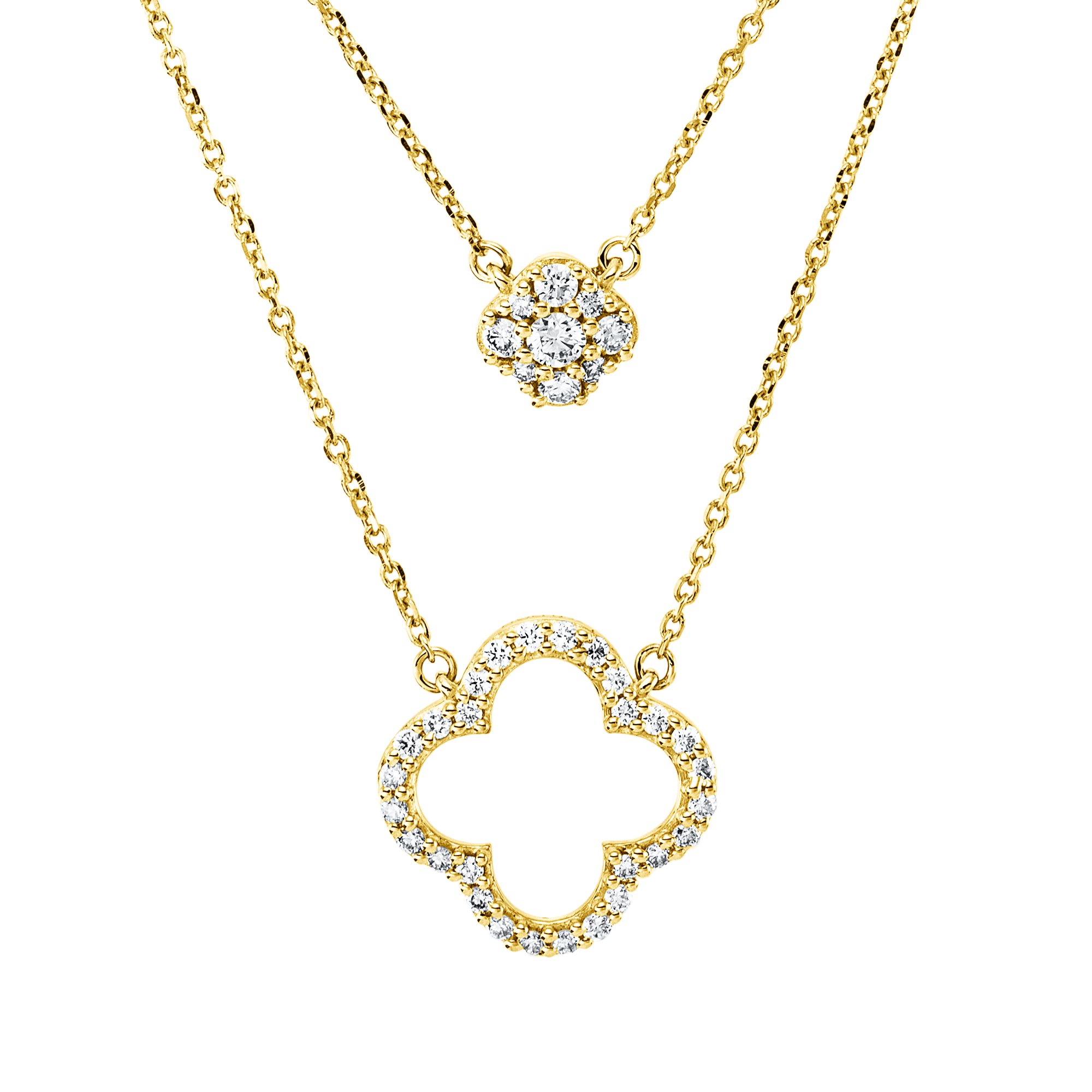 Collier 18 kt GG