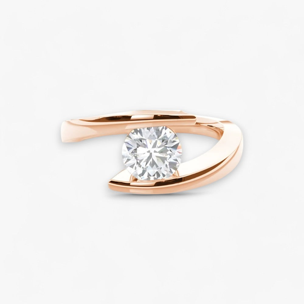 ÉTERNITÉ (Round Rose Gold LABGROWN)