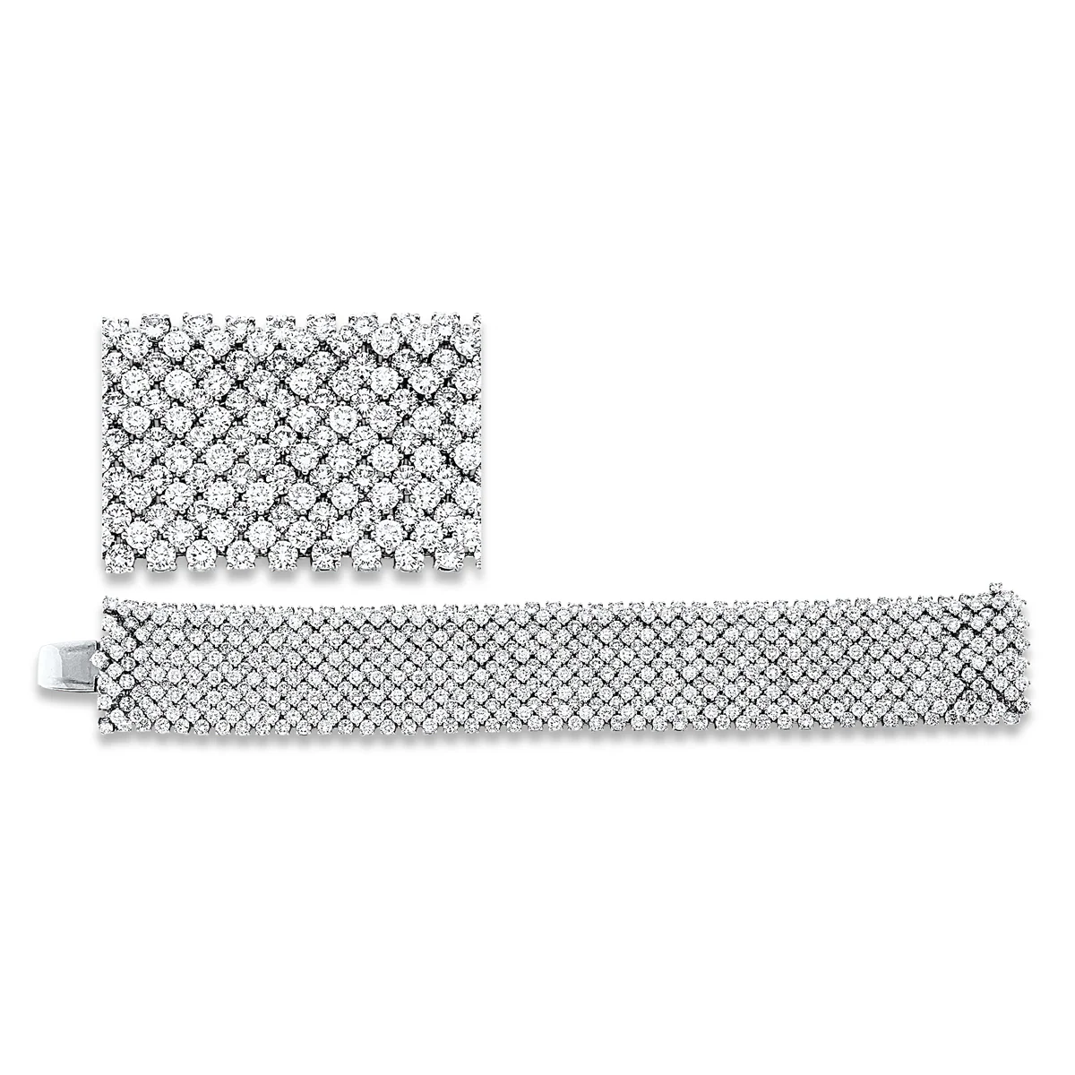 Exklusiv Armband Weissgold - 5C249