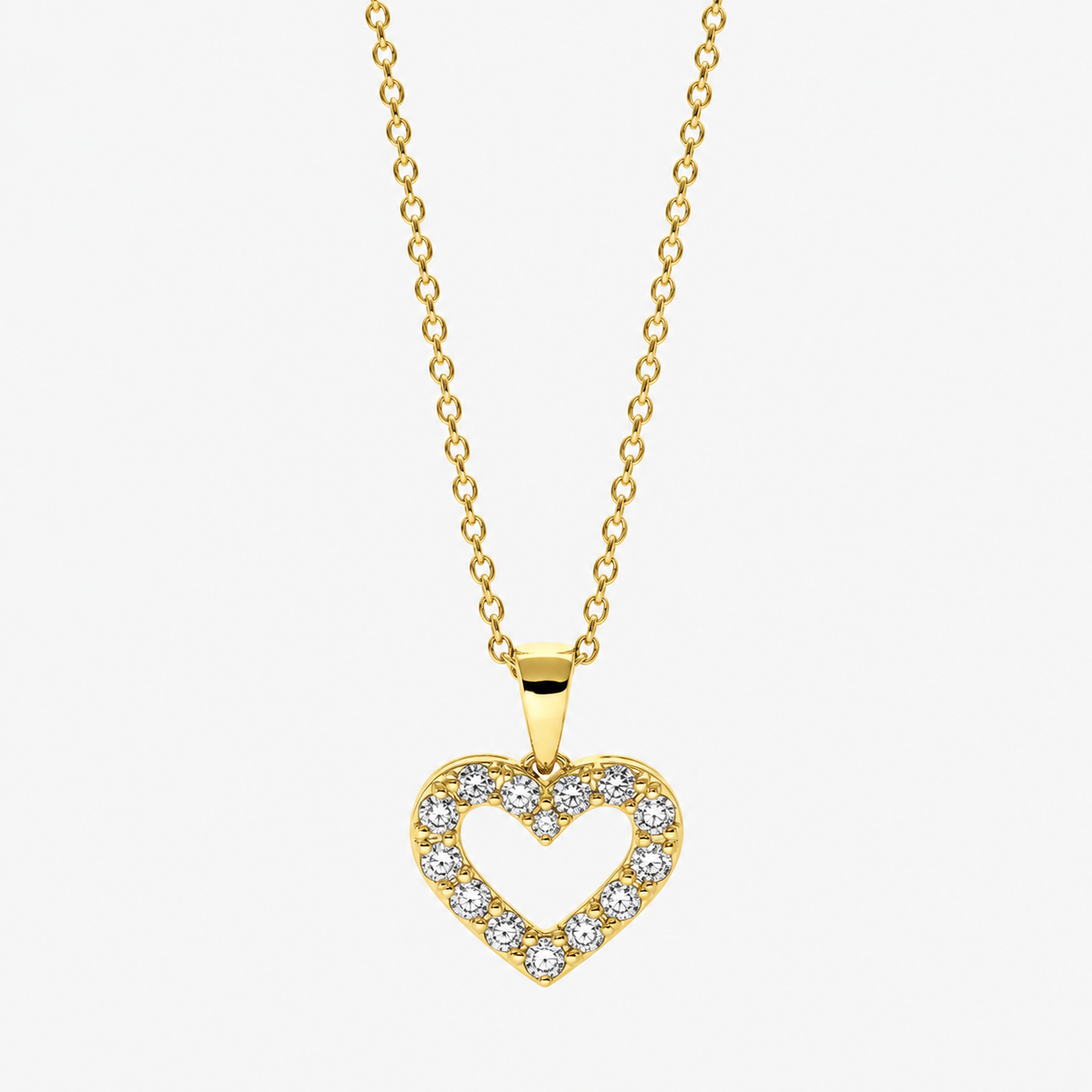 HEART Collier (Gelbgold - 4I775)