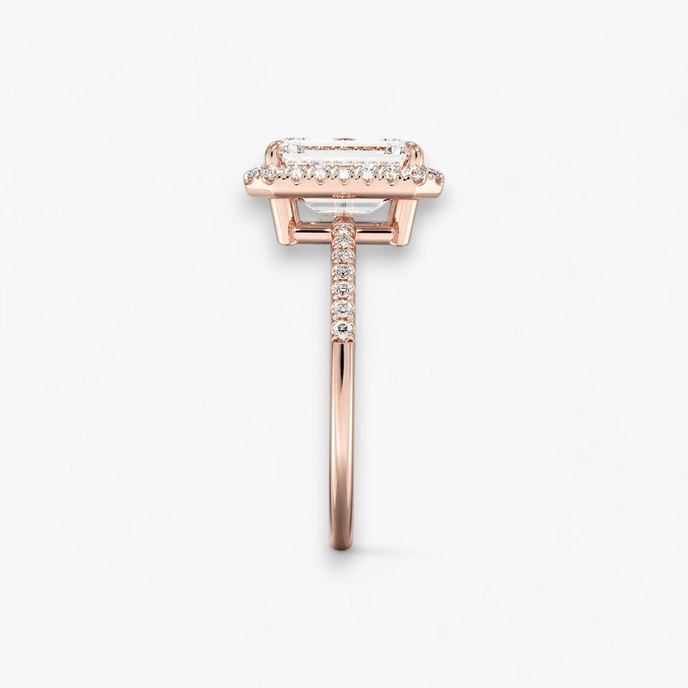 PRESTIGE (Emerald natürlicher Diamant Rosegold)