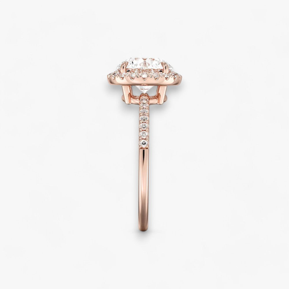 PRESTIGE (Rund natürlicher Diamant Rosegold)