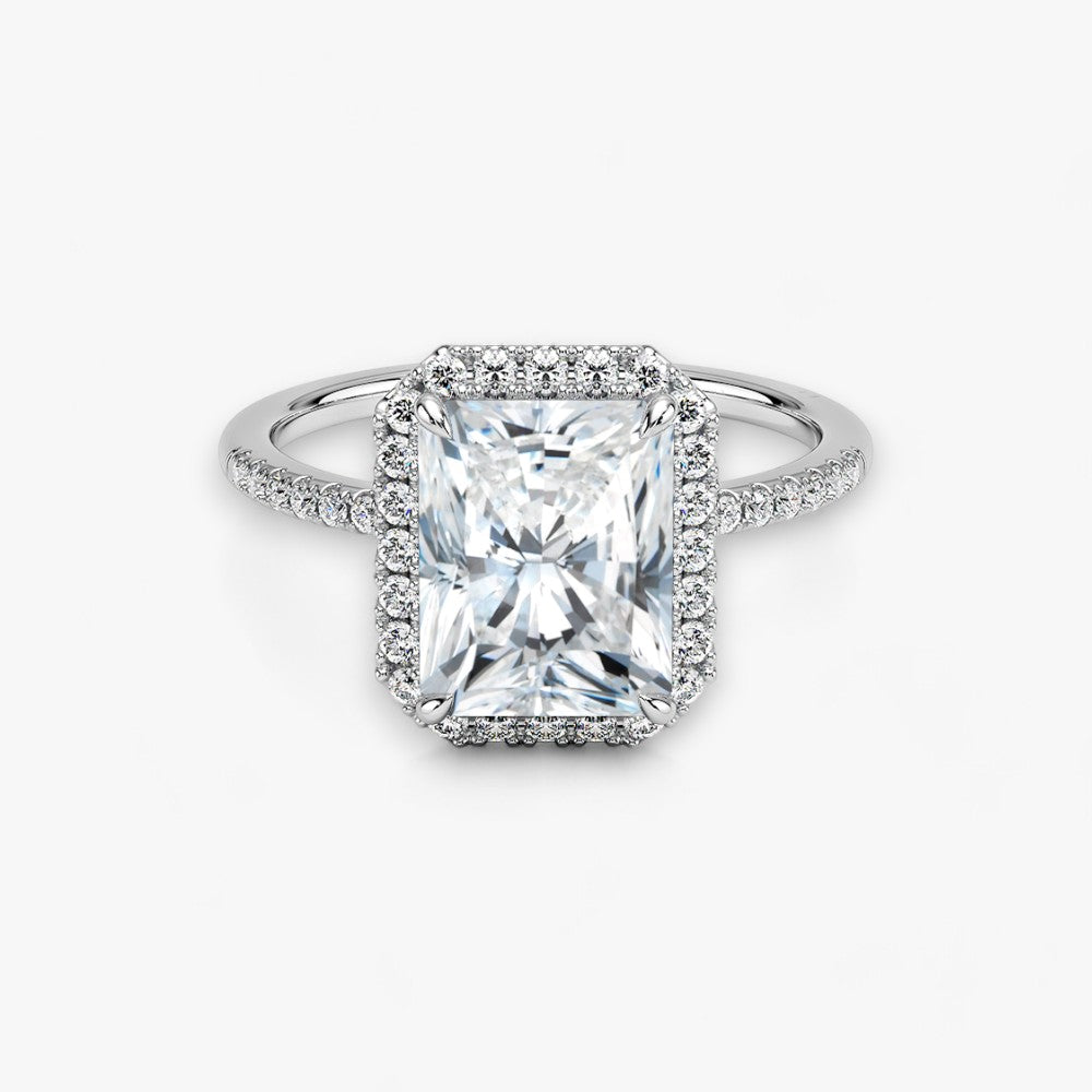 PRESTIGE (Radiant natürlicher Diamant Platin)