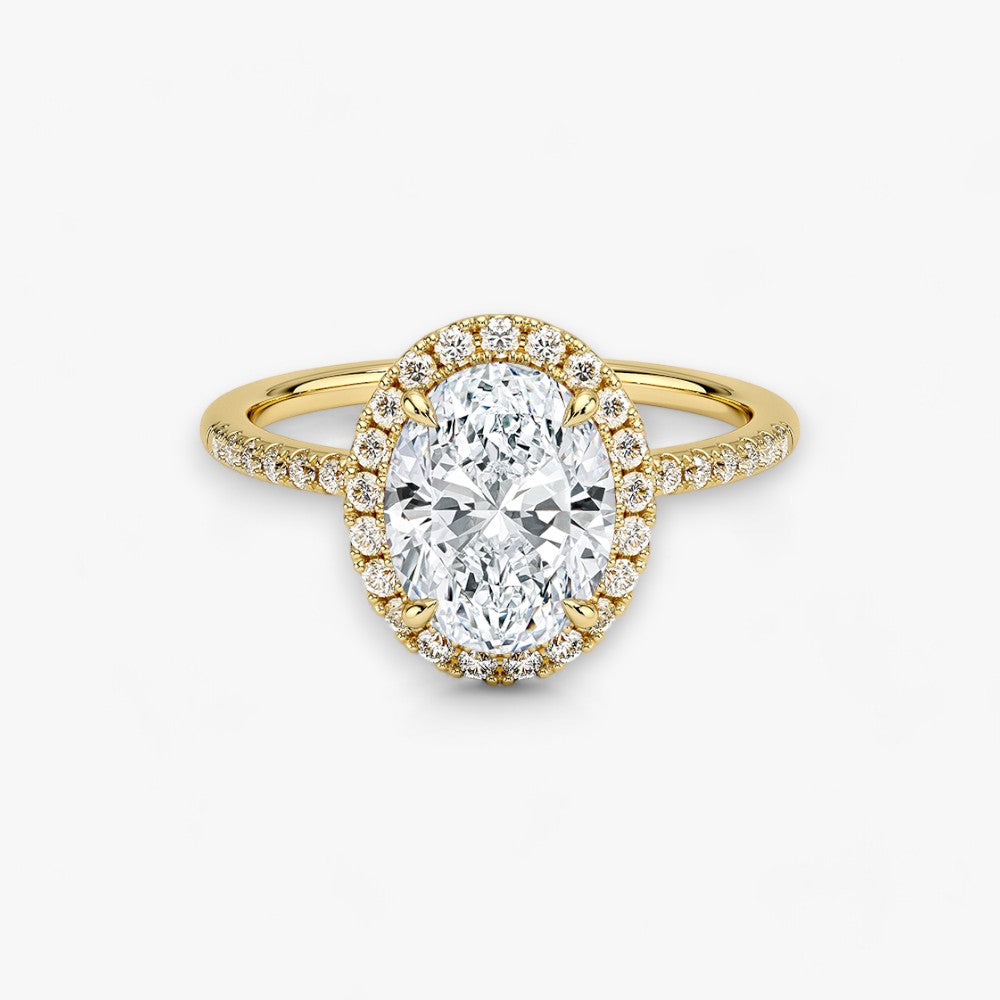 PRESTIGE (Oval Gelbgold LABGROWN)