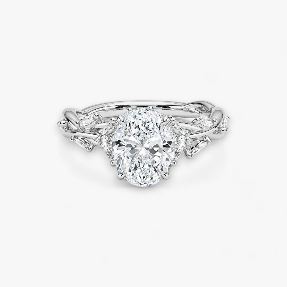 FLEUR (Oval Platinum)