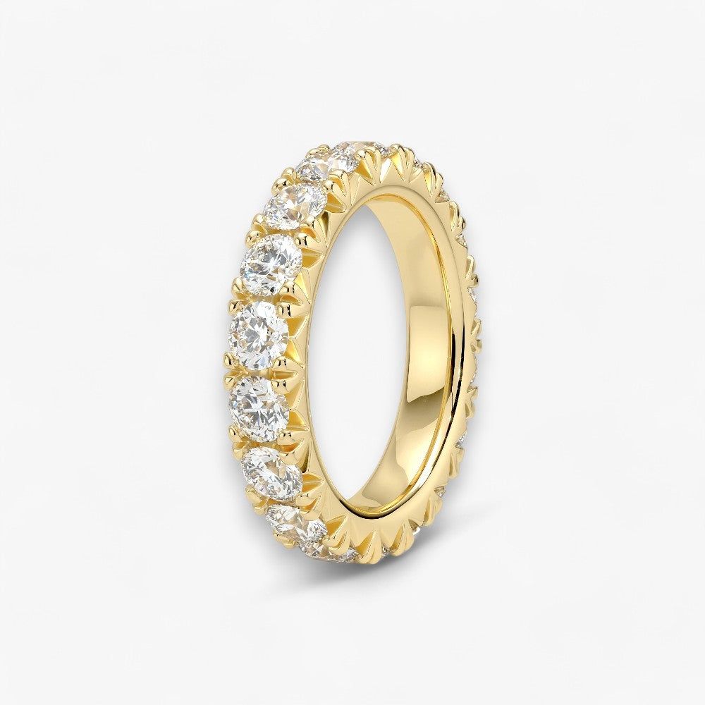 CRYSTAL yellow gold