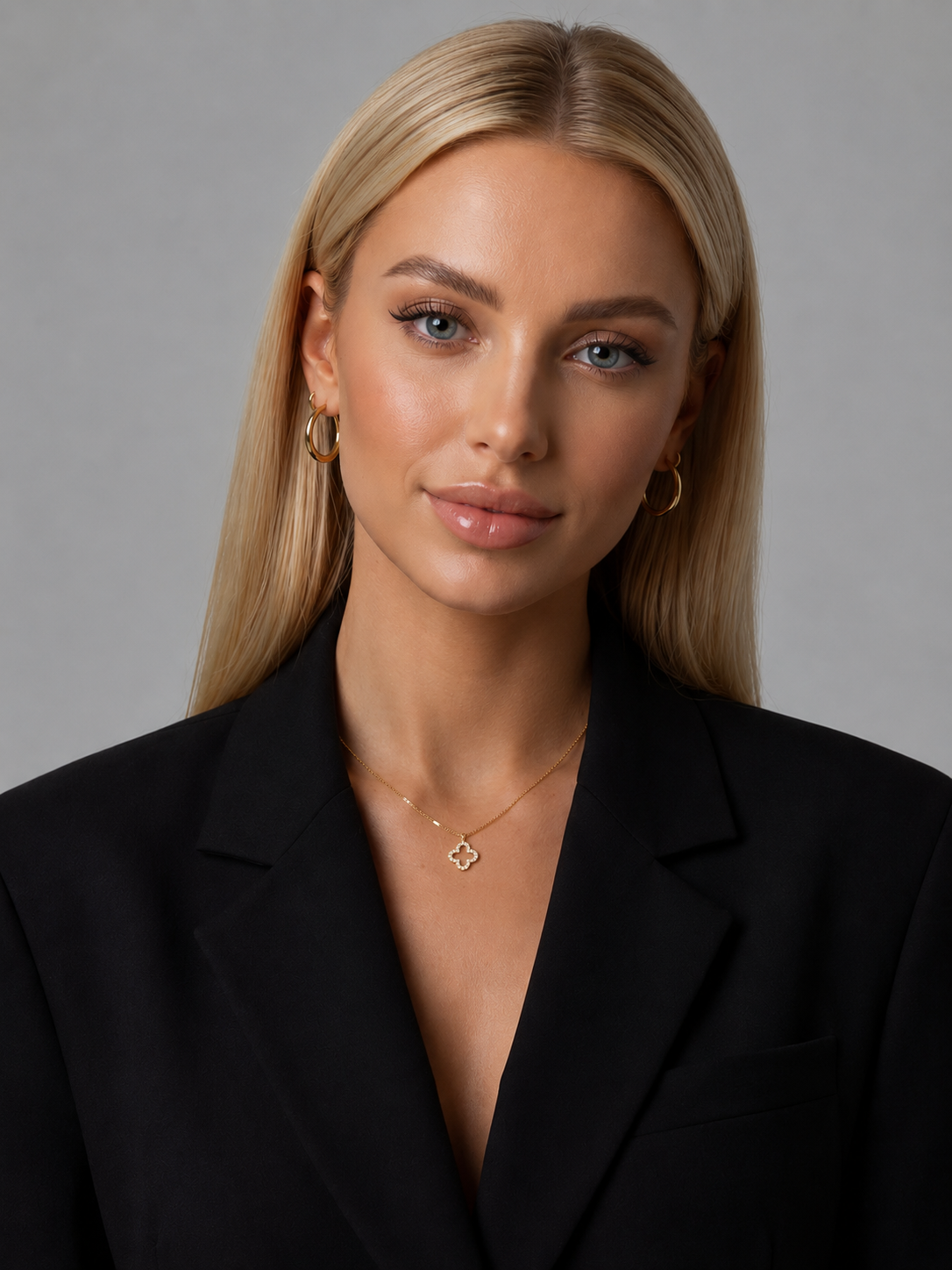 Modern Woman Collier Weissgold - 4Q830