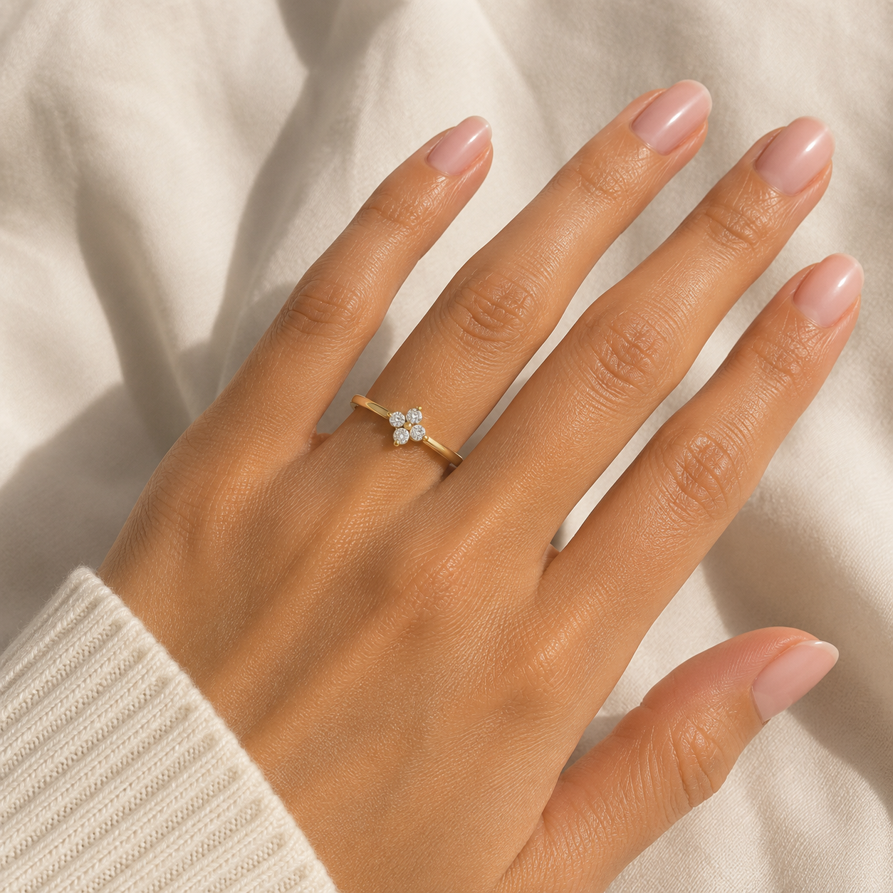 Modern Woman Ring Gelbgold/Weißgold - 1HP72