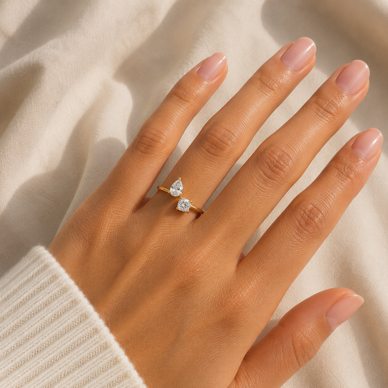Modern Woman Ring Gelbgold - 1JL04