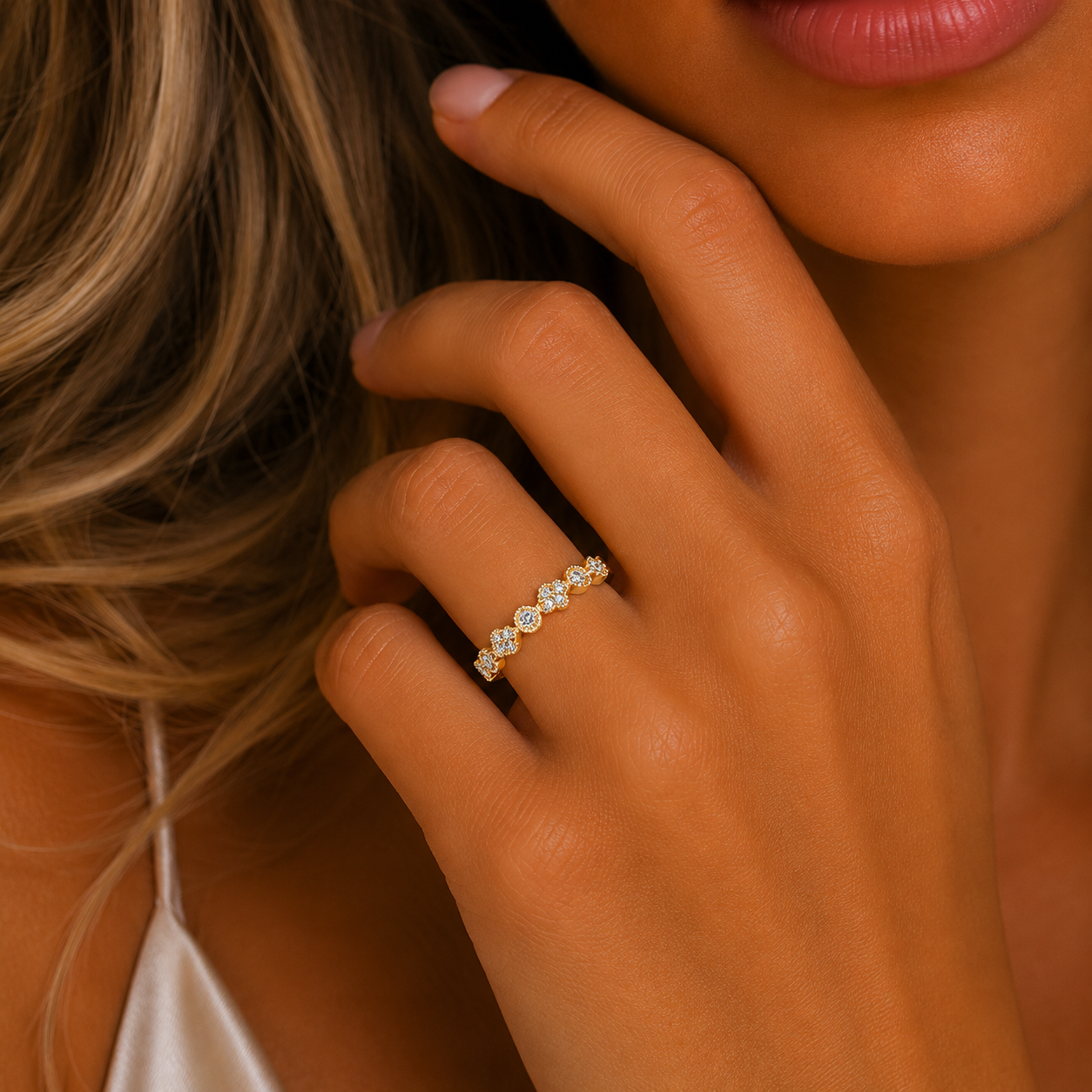 Modern Woman Ring Gelbgold - 1FP09