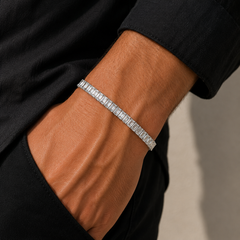 Tennisarmband Weißgold - 5G698