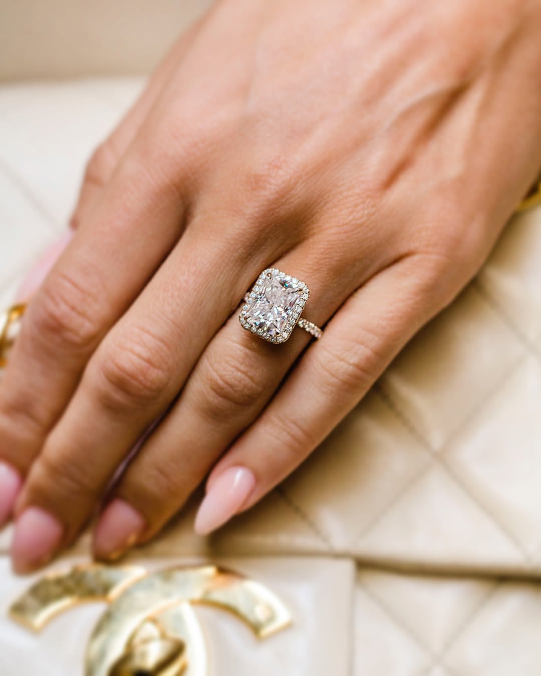 LUEUR (Radiant natürlicher Diamant Rosegold)