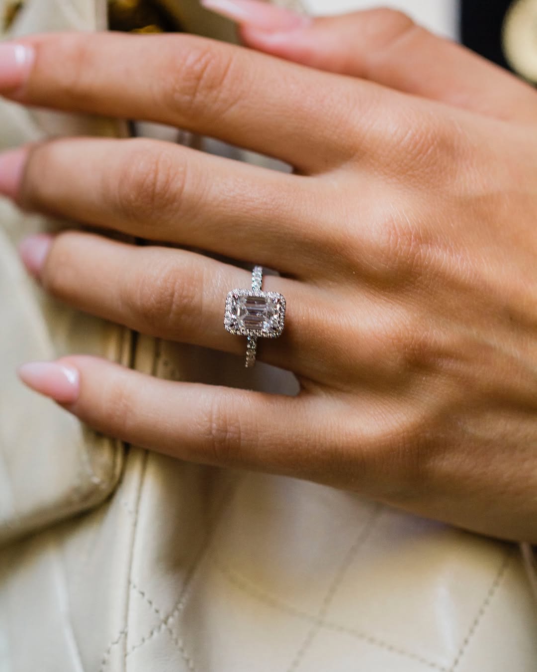 PRESTIGE (Emerald natürlicher Diamant Rosegold)