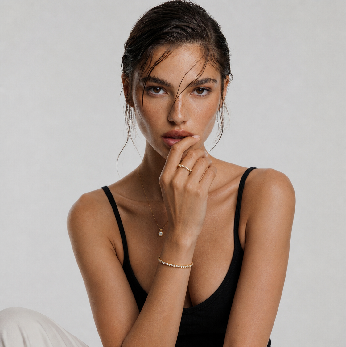Modern Woman Ring Weissgold - 1HW09