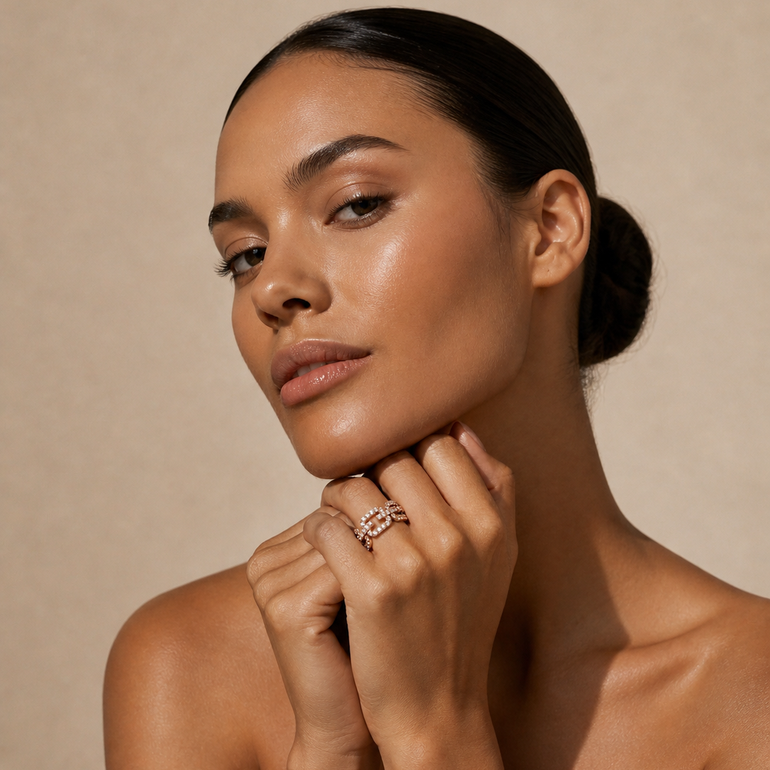 Exklusiv Ring Rosegold - 1EI22