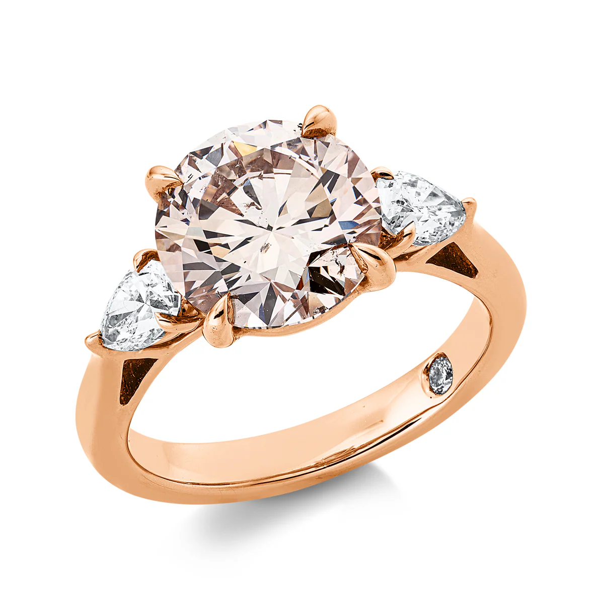 Farbiger Diamant Ring Rosegold - 1JI73