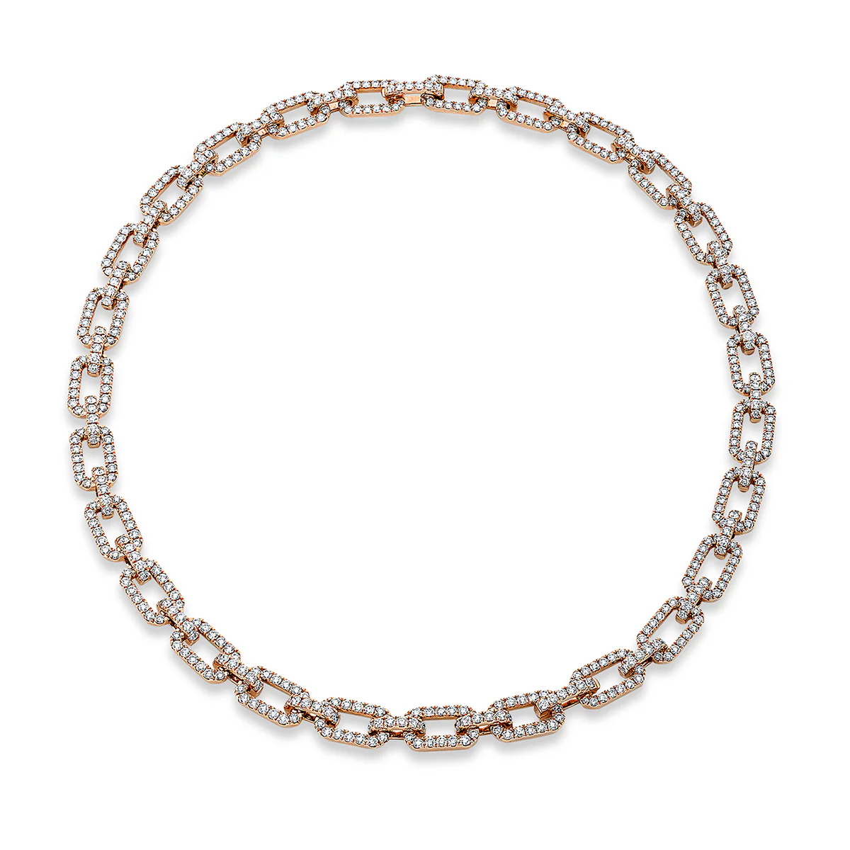 Exklusiv Collier Rosegold- 4K766