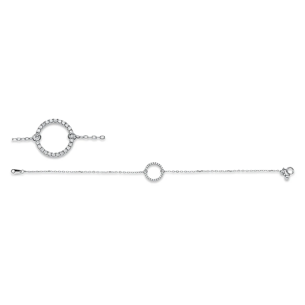 Modern Woman Armband Weissgold - 5E749