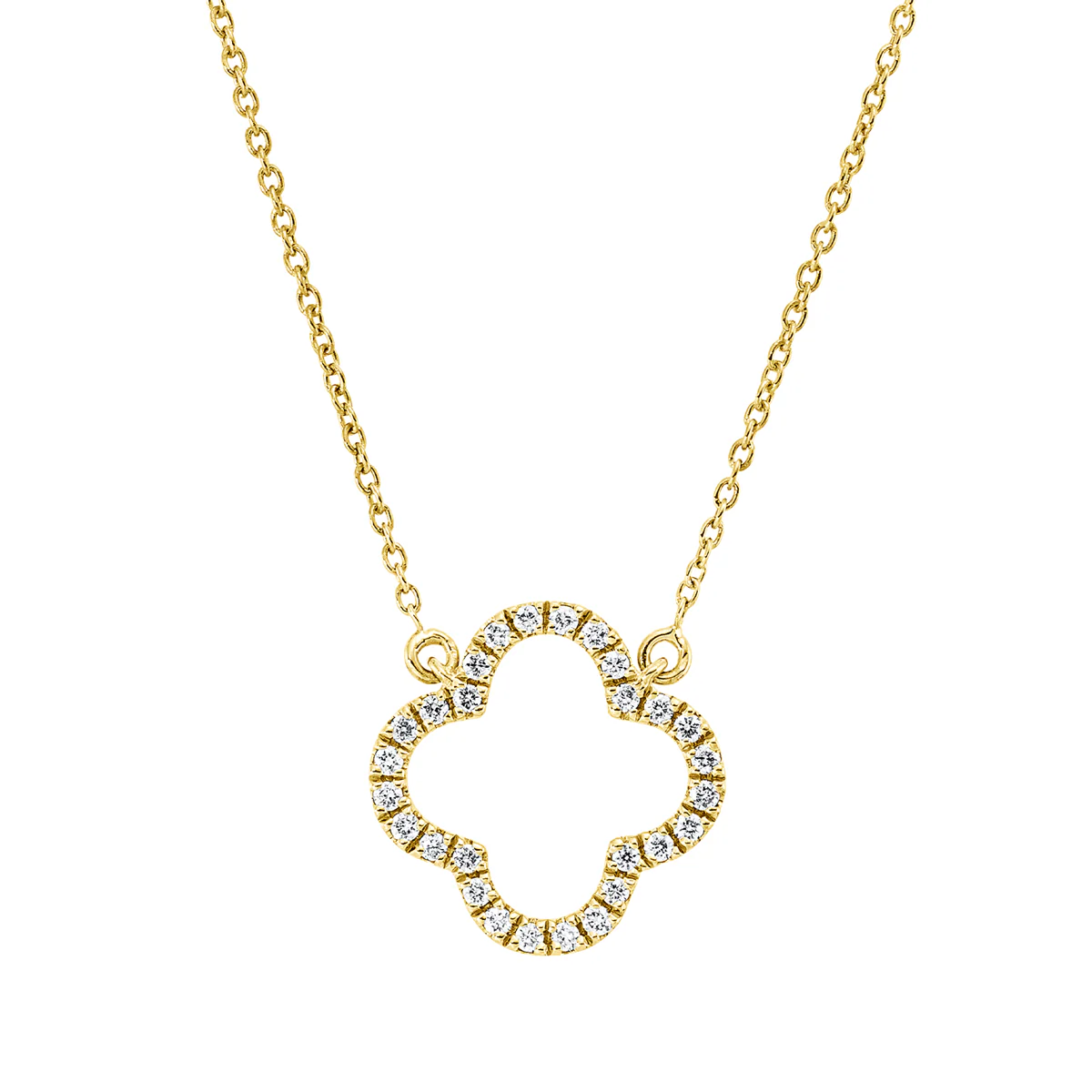 Modern Woman Collier Gelbgold - 4O160