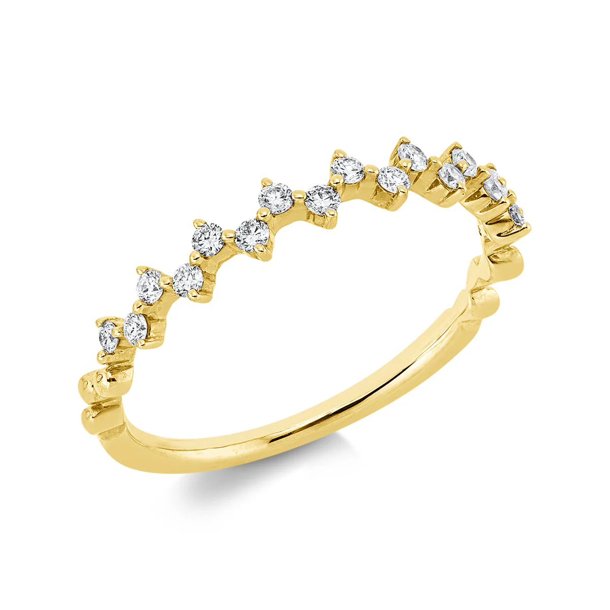 Modern Woman Ring Gelbgold - 1HW09